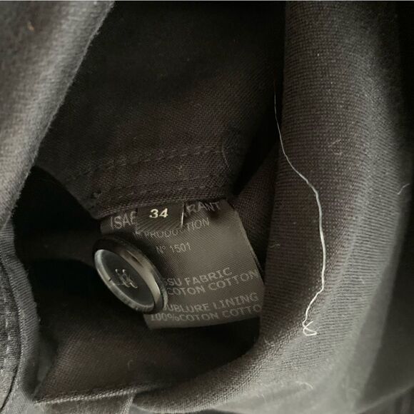 Isabel Marant Black Ruffle Jacket, Shoulder Pads, NWOT - Picture 5 of 8